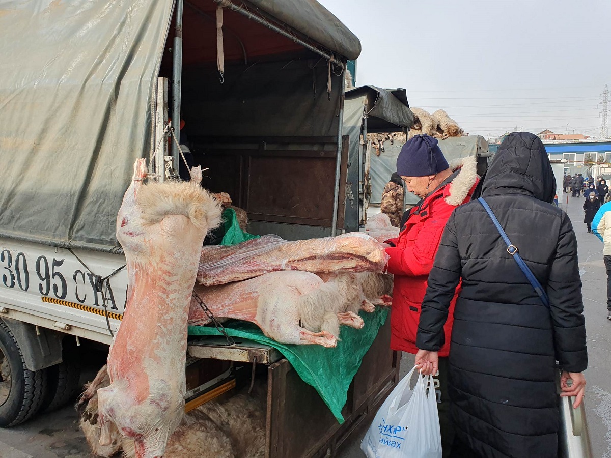 "Хүчит шонхор" захад сар шинийн ууц өвчүү худалдаанд гараад эхэлжээ