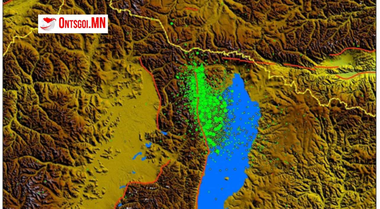 Сэлэнгэ аймагт 3.9 магнитудын хүчтэй газар хөдөлжээ